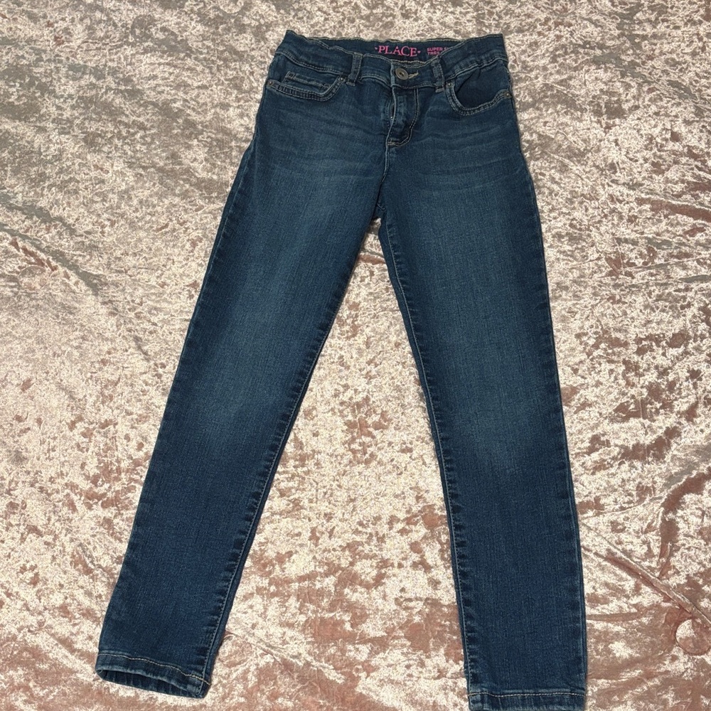 Girls PLACE Blue Super Skinny Jeans